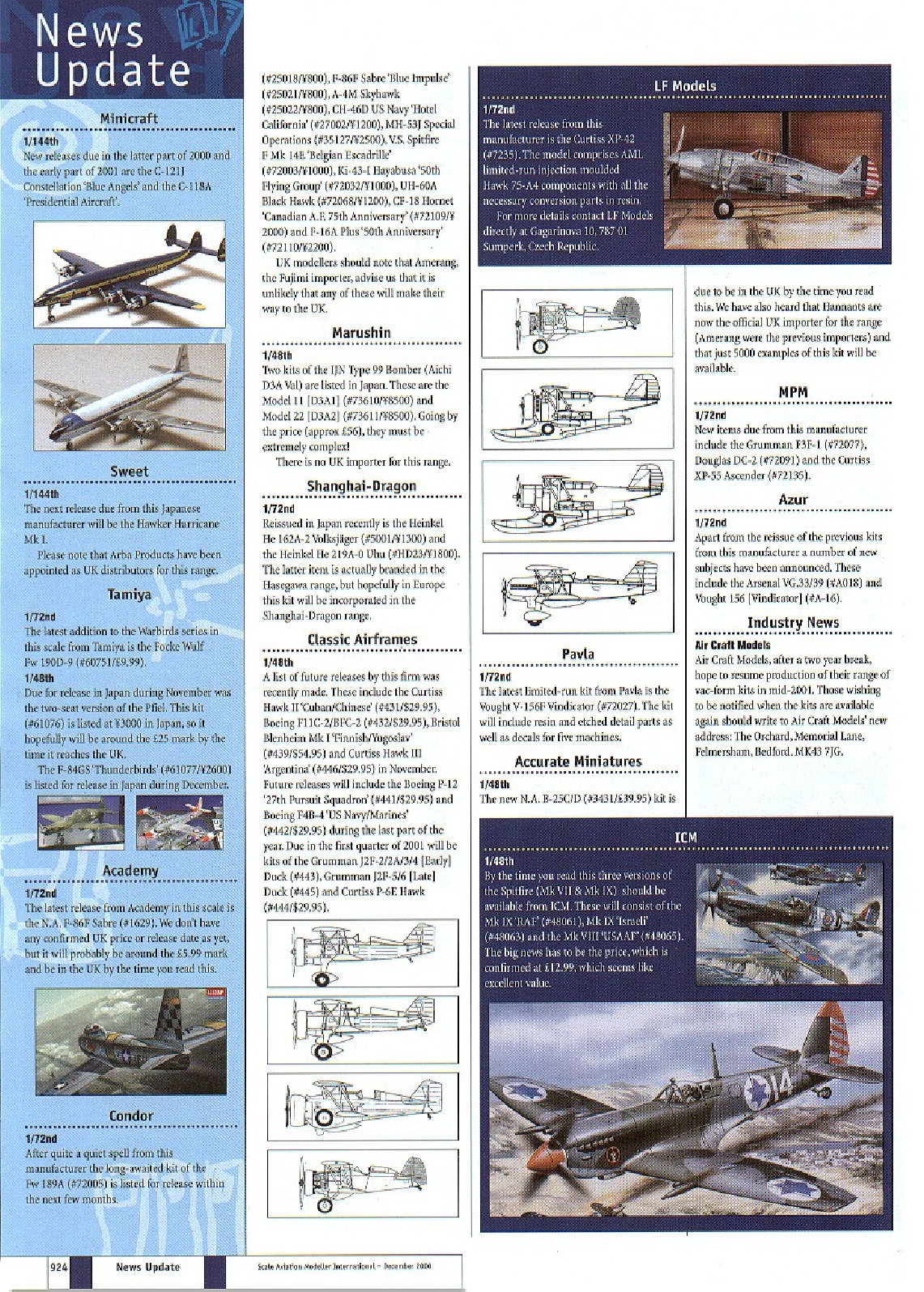 Scale Aviation Modeller International 2000-12